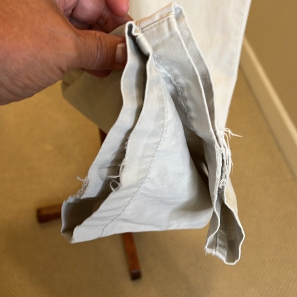 LL Bean Women's High Rise Khaki Pants - Picture 8 of 8